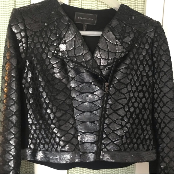 BCBG MAXAZRIA SEQUINS JACKET - Picture 2 of 15